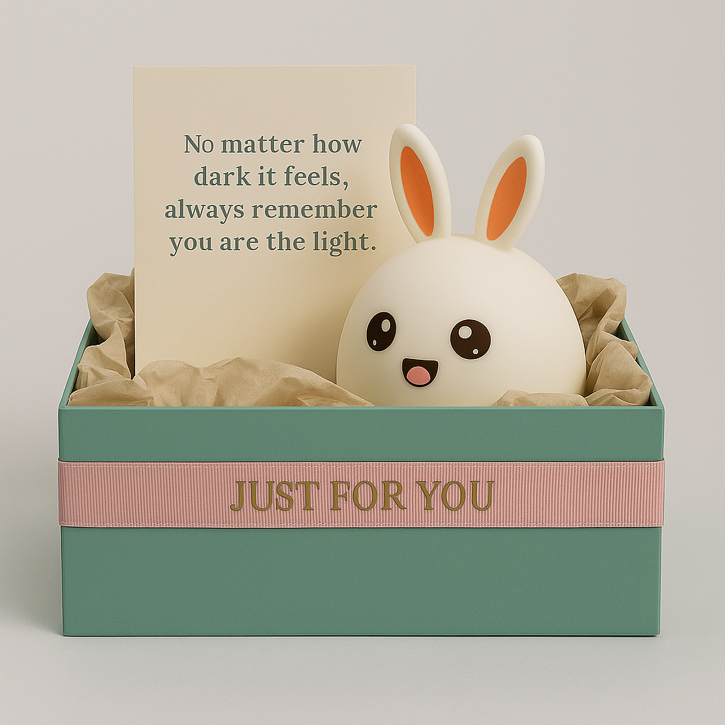 "You are The Light" LED Bunny Lights