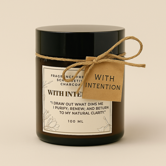 Fragrance Free Salt Scrub Activated Charcoal