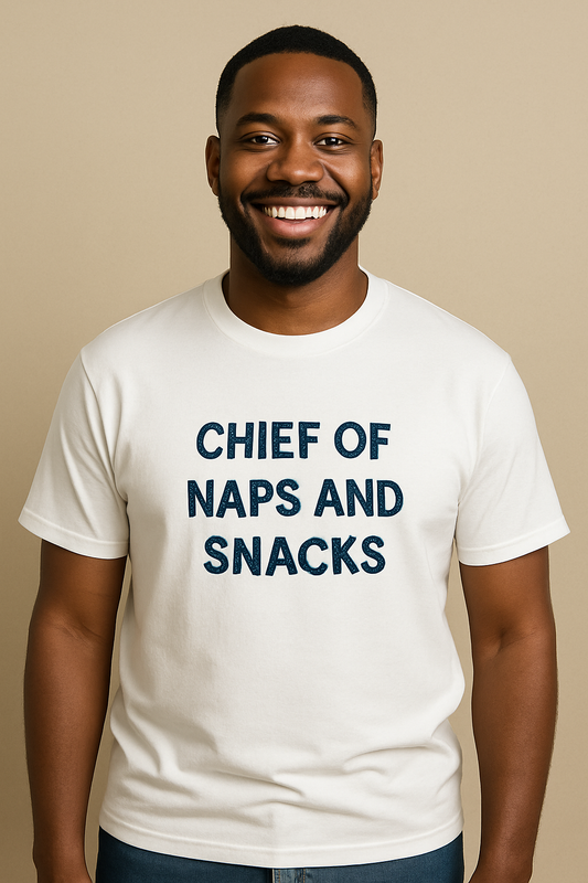 "Chief of Naps" Dad T-Shirt