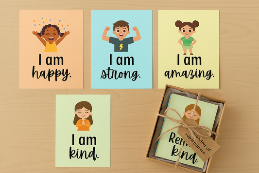 "Reminders of My Superpower" – Kids Affirmation Card Set